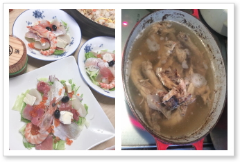 コーディネートスタジオふろしき｜年末｜がめ煮｜ブリ｜小鯛の笹漬け